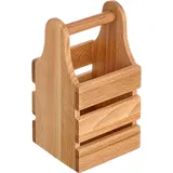 Подставка для мельниц для специй бук ,H=20,L=10,B=10см св. дерево
