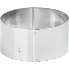 Кольцо кондитерское сталь нерж. D=105,H=50мм металлич.