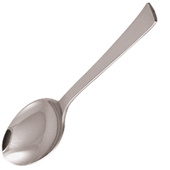 Table spoon “Tratto”  stainless steel  metal.