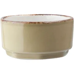 Sauce boat "Terramesa Olive"  porcelain  50ml  D=60, H=33mm  olive.