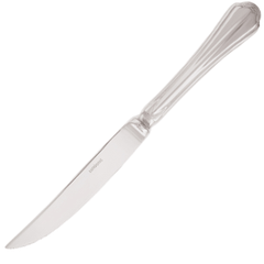 Steak knife “Rum”  stainless steel, silver plated.