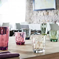 Хайбол (стакан) «Даймонд» стекло 470мл D=85,H=144мм фиолет., изображение 2