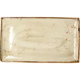 Блюдо «Краф Грин» прямоугольное фарфор ,H=2,L=33,B=19см зелен.