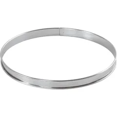 Pastry ring  stainless steel  D=24, H=2cm  metal.