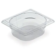 Gastronorm container (1/6)  plastic , H=65mm  transparent.