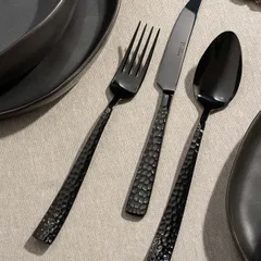 Вилка десертная «Пэлас Мартеллато Трэжер Блэк» сталь нерж. ,L=18,2см черный, изображение 3