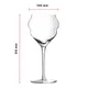 Бокал для вина «Макарон» хр.стекло 0,5л D=10,H=21,5см прозр., Объем по данным поставщика (мл): 500, изображение 8