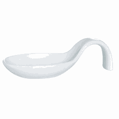 Spoon “Appetizer” porcelain D=106,H=28mm white