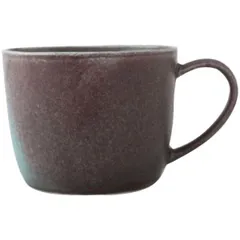 Tea cup “Isabo” ceramics 190ml D=80,H=62mm violet, white