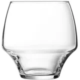 Old fashion "Open up"  chrome glass  370 ml  D=73/93, H=90mm  clear.