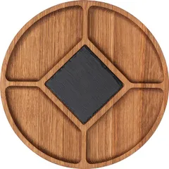 Менажница дуб D=300,H=25мм, изображение 2