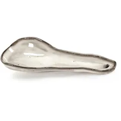 Compliment spoon “Mercy” ceramics ,L=16cm creams.