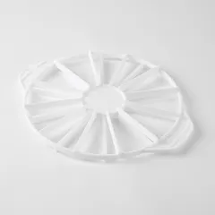 Делитель для торта на 10-12 кусков полипроп. D=26,L=32см белый