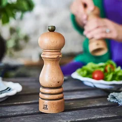 Мельница для соли «Париж Антик» бук ,H=18см, изображение 4