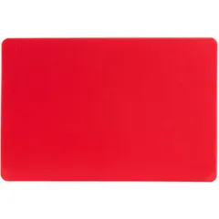 Cutting board plastic ,H=1,L=30,B=20cm red