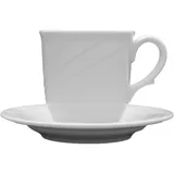 Чашка чайная «Аркадия» фарфор 210мл D=75,H=85,B=110мм белый