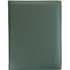 Папка-меню съемные файлы кожезам. ,L=32,5,B=25см зелен.