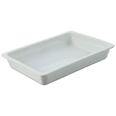 Gastronorm container 2/3 porcelain 4l ,H=65,L=354,B=325mm white