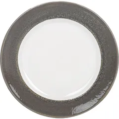 Тарелка «Революшн Эдж Гранит» фарфор D=270,H=25мм серый,коричнев.