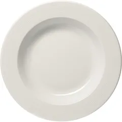 Тарелка глубокая «Это Рома» фарфор 300мл D=22,5см белый