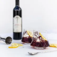 Олд фэшн (стакан) «Дивергенс» стекло 290мл D=61,H=84мм прозр., изображение 4