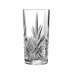 Highball “Masquerade”  chrome glass  280 ml  D=67/56, H=131mm  clear.