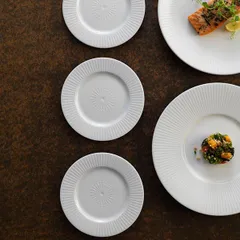 Тарелка «Виллоу» мелкая фарфор D=23см белый, изображение 3