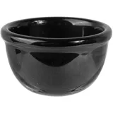 Sauce boat “Kunstwerk” porcelain 50ml D=60,H=35mm black