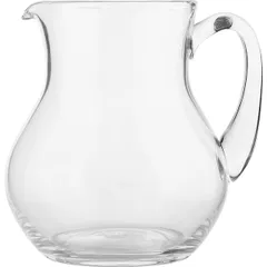 Jug glass 1.5l D=150,H=165,L=192,B=4mm clear.