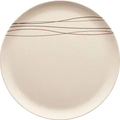 Тарелка мелкая бамбук D=250,H=15мм бежев.