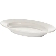 Блюдо «Кашуб-хел» овальное фарфор ,H=30,L=240,B=155мм белый, изображение 2
