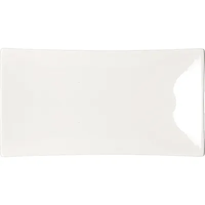 Блюдо «Кунстверк» прямоугольное фарфор ,L=27,5,B=14см белый, Длина (мм): 275, Ширина (мм): 140, изображение 2