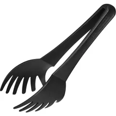 Heat-resistant spaghetti tongs plastic ,L=239/90,B=100mm black