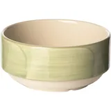 Чашка бульонная «Феннель» фарфор 285мл D=12,H=6см зелен.,бежев.