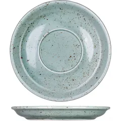 Saucer “Lifestyle”  porcelain  D=150, H=15mm  mint-turquoise.