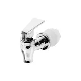 Кран для диспенсера пластик серебрист.