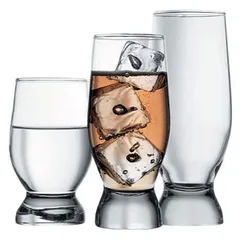 Хайбол (стакан) «Акватик» стекло 270мл D=55,H=148мм прозр., изображение 2