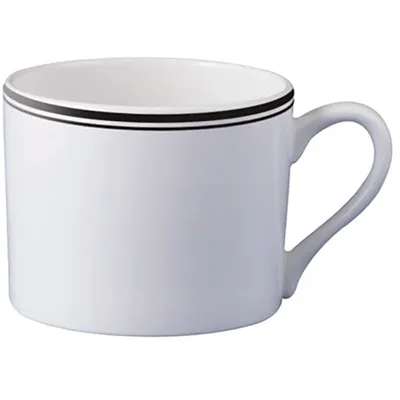 Чашка чайная «Ричмонд» фарфор 200мл белый,черный