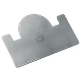 Шпатель для форм для заморозки «Полукруг» сталь нерж. ,L=12,B=8см серебрист.