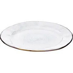 Тарелка «Пастораль» мелкая фарфор ,H=25,L=270,B=230мм зелен., изображение 2