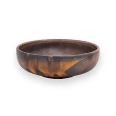 Салатник «Эскура»  фарфор  D=20,H=6,5мм  темно-коричневый  F2D