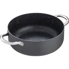 Pan "Whitford"  cast aluminum, stainless steel  3.5 l  D=24, H=9 cm  graphic, black