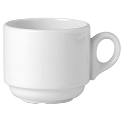 Tea cup “Simplicity”  porcelain  170ml  D=75, H=70mm  white