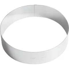 Pastry ring  stainless steel  D=24, H=6cm  metal.