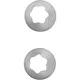 Насадка кондитерская «6-конечная звезда»[2шт] сталь нерж. D=18мм, изображение 2