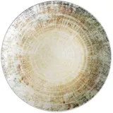 Тарелка «Нанокрем Бейж» мелкая фарфор D=230,H=25мм бежев.