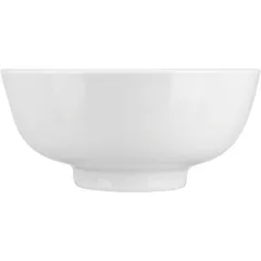 Салатник «Коллаж» фарфор 0,6л D=15см белый, изображение 3