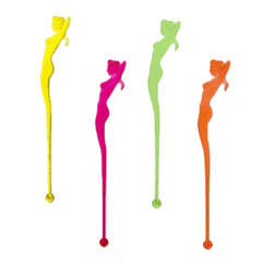 Cocktail stirrers “Aphrodite”[100pcs] plastic ,L=16cm multi-colored.