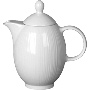 Кофейник «Спайро» фарфор 0,6л D=55,H=185,L=175,B=110мм белый, Объем по данным поставщика (мл): 600