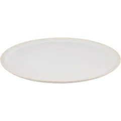 Тарелка «Мондо» мелкая керамика D=26см белый